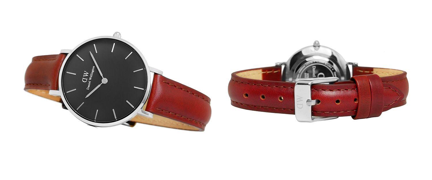 Laikrodis DANIEL WELLINGTON DW00100181. Kvarcas, Juoda Spalva. Unisex.