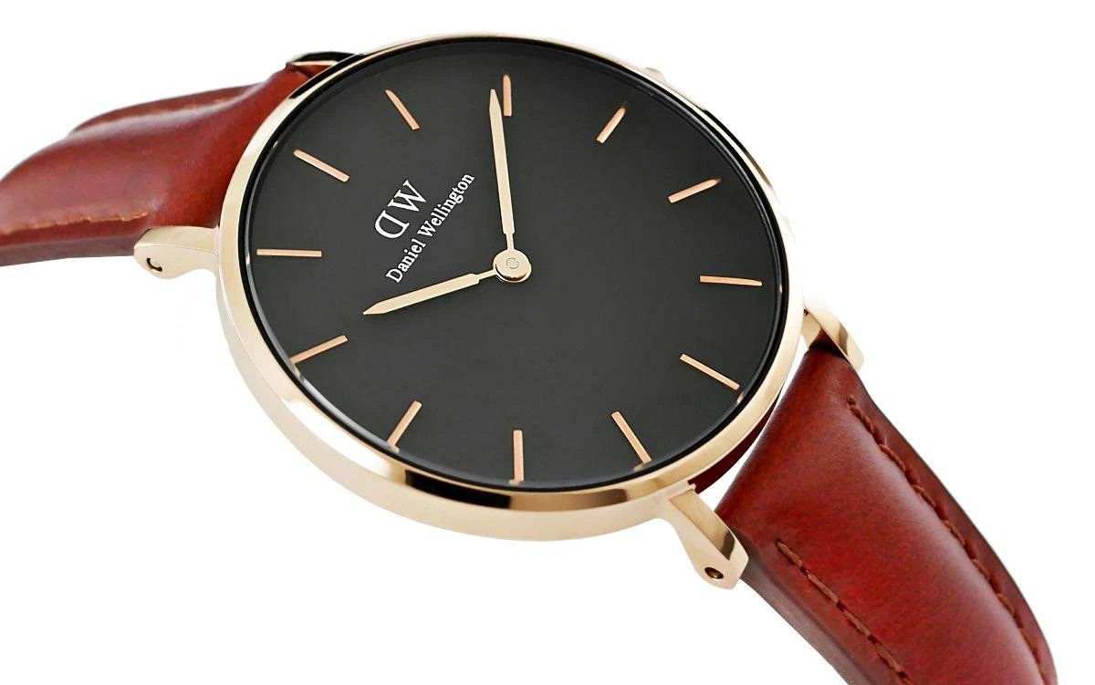 DANIEL WELLINGTON klasikinis Šefildo moteriškas LAIKRODIS DW00100169 + DĖŽĖ