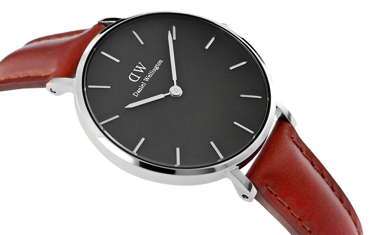 Laikrodis DANIEL WELLINGTON DW00100181. Kvarcas, Juoda Spalva. Unisex.