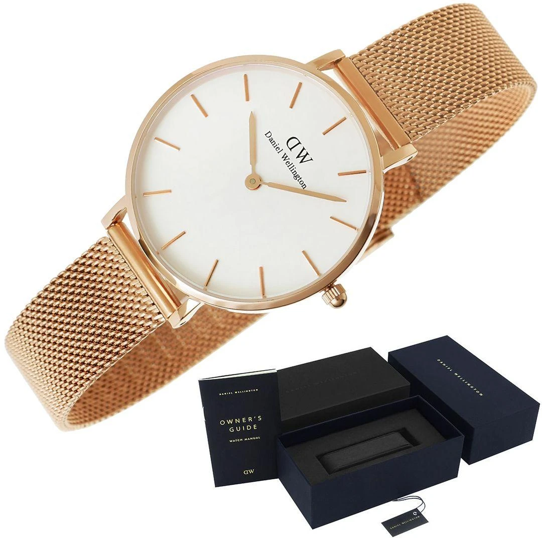 Laikrodis moterims Daniel Wellington - Petite Melrose DW00100163 - (zx704b)