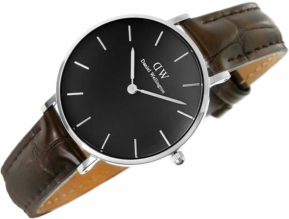 Laikrodis DANIEL WELLINGTON DW00100182. Kvarcas, Juoda Spalva. Moteris.