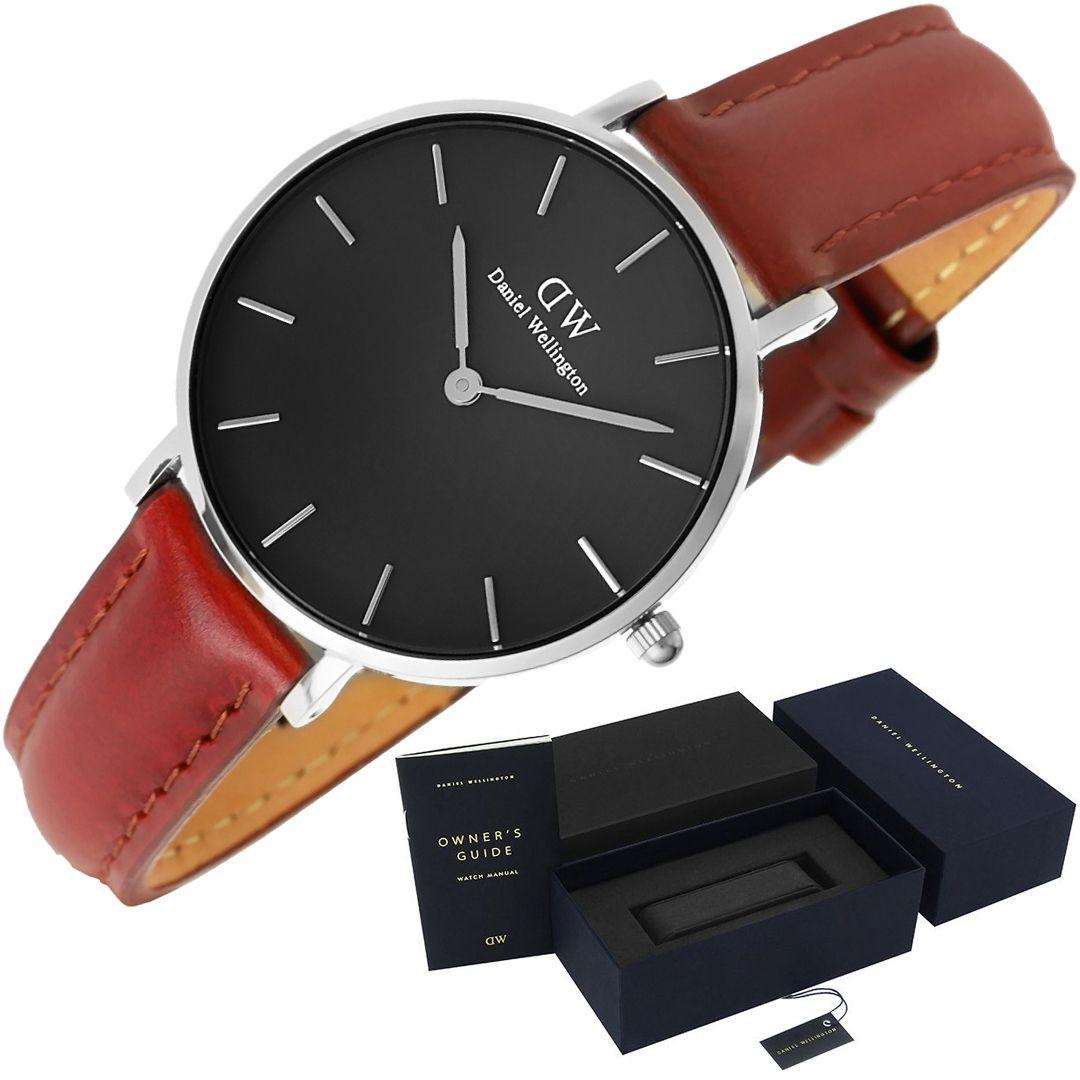 Laikrodis DANIEL WELLINGTON DW00100181. Kvarcas, Juoda Spalva. Unisex.