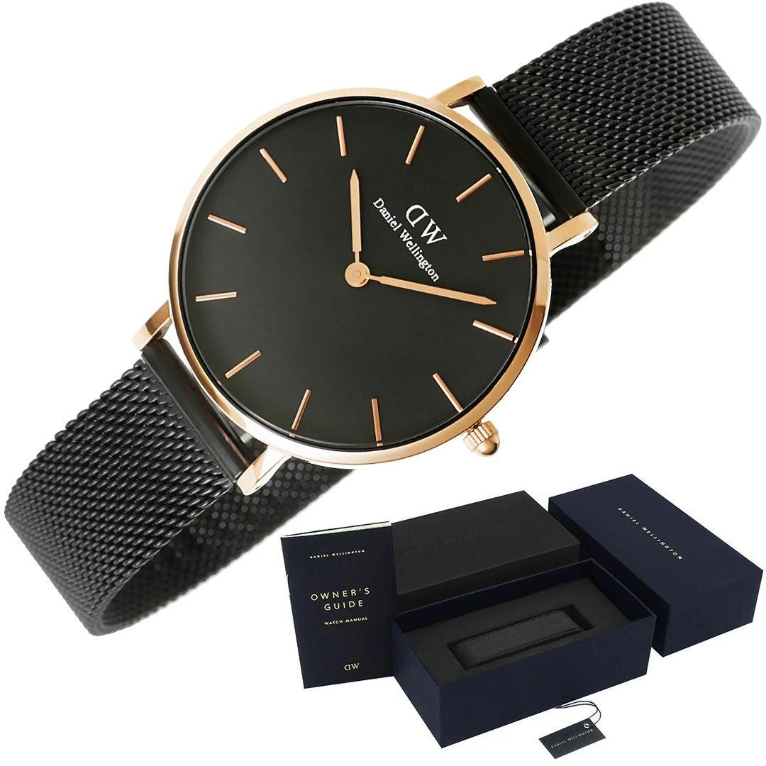 Laikrodis moterims Daniel Wellington DW00100201 - Petite Ashfield (zx704d)
