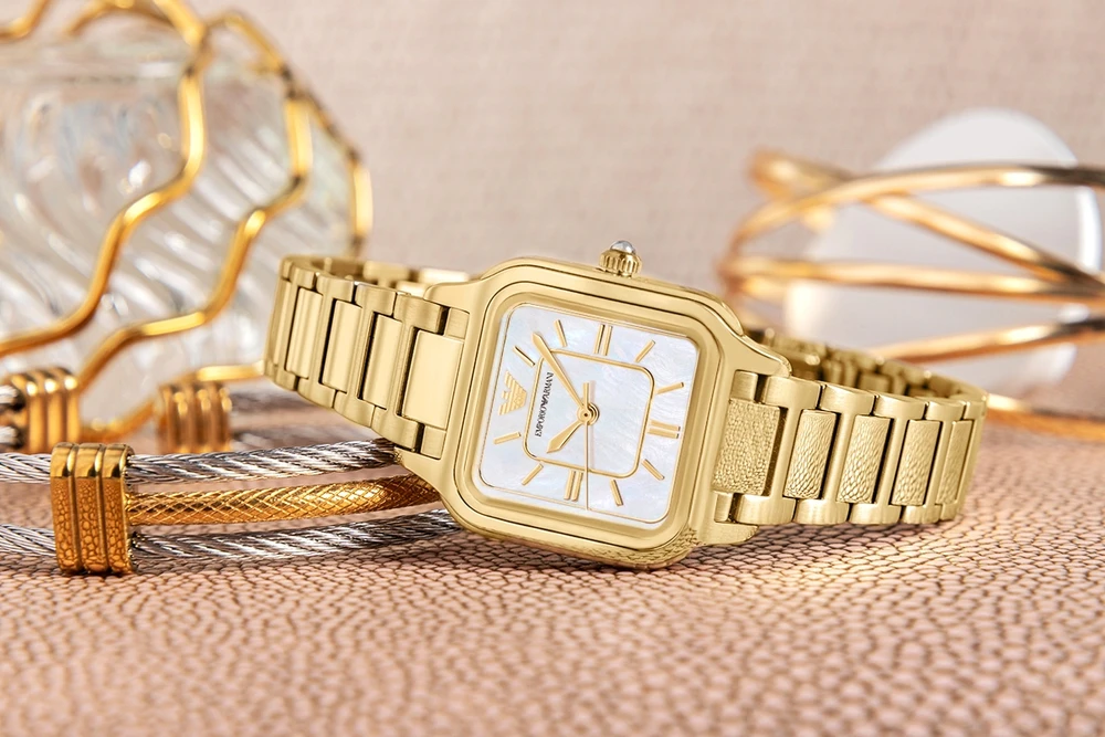 Moteriškas laikrodis EMPORIO ARMANI AR11744 Cecilia + DĖŽUTĖ