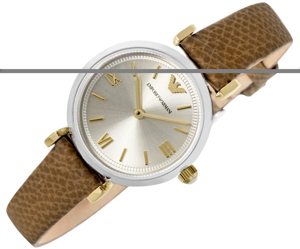 EMPORIO ARMANI Gianni T-Bar AR11770 moteriškas laikrodis + DĖŽUTĖ