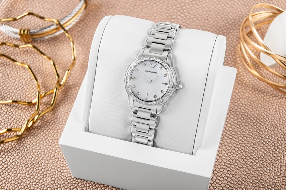 Moteriškas laikrodis EMPORIO ARMANI Mia AR11669 + DĖŽUTĖ