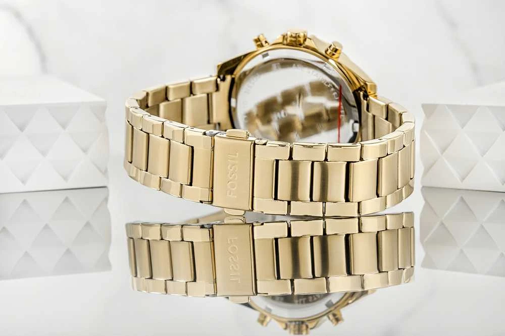 FOSSIL Modernus Chronograph Moteriškas Laikrodis BQ3378 + DĖŽUTĖ