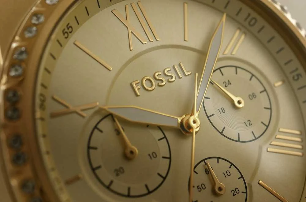 FOSSIL Modernus Chronograph Moteriškas Laikrodis BQ3378 + DĖŽUTĖ