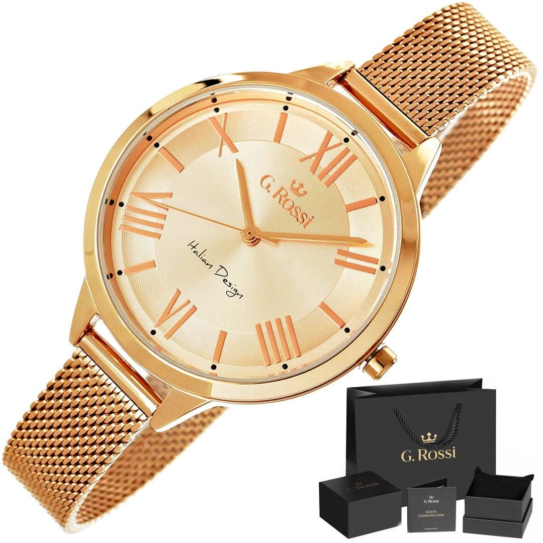 G. ROSSI WATCH - G.R10296B5-4D2 (zg871d) + BOX
