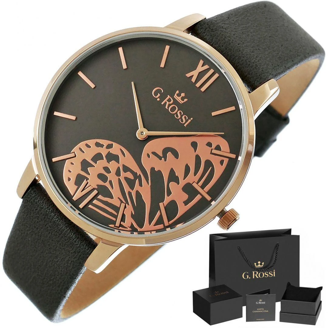Laikrodis moterims G. ROSSI - 12177A5-1B3 (zg848d) + dėžutė