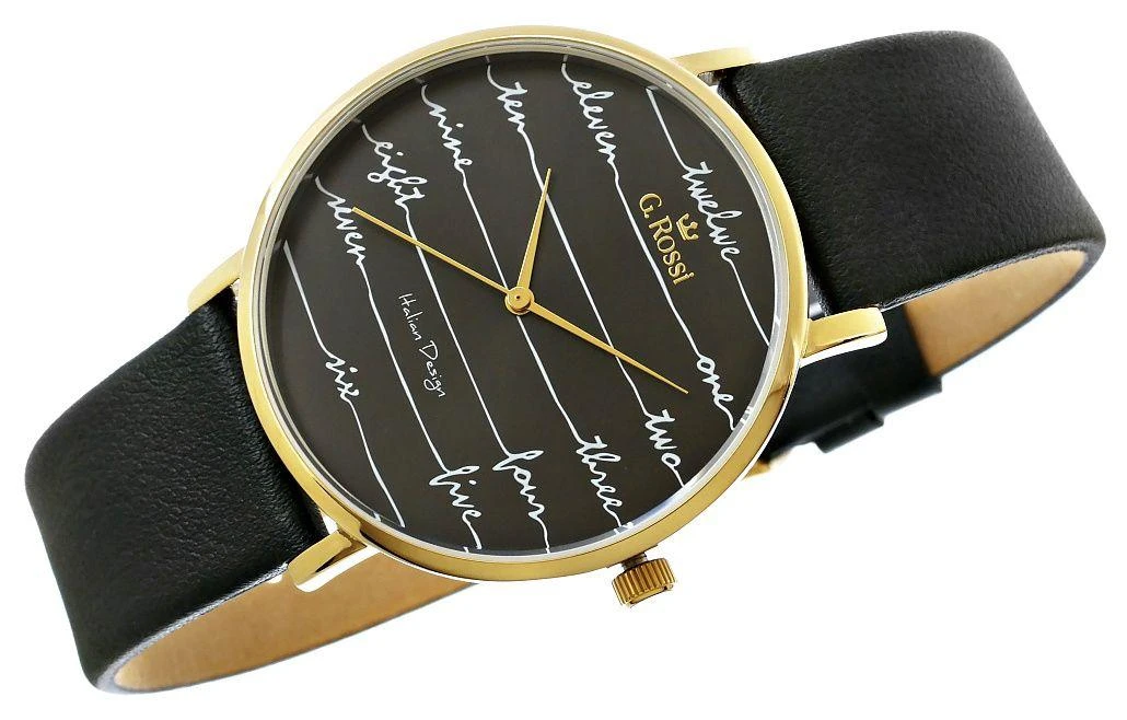 Laikrodis moterims G. ROSSI - 12600A-1A2 (zg844c) + dėžutė