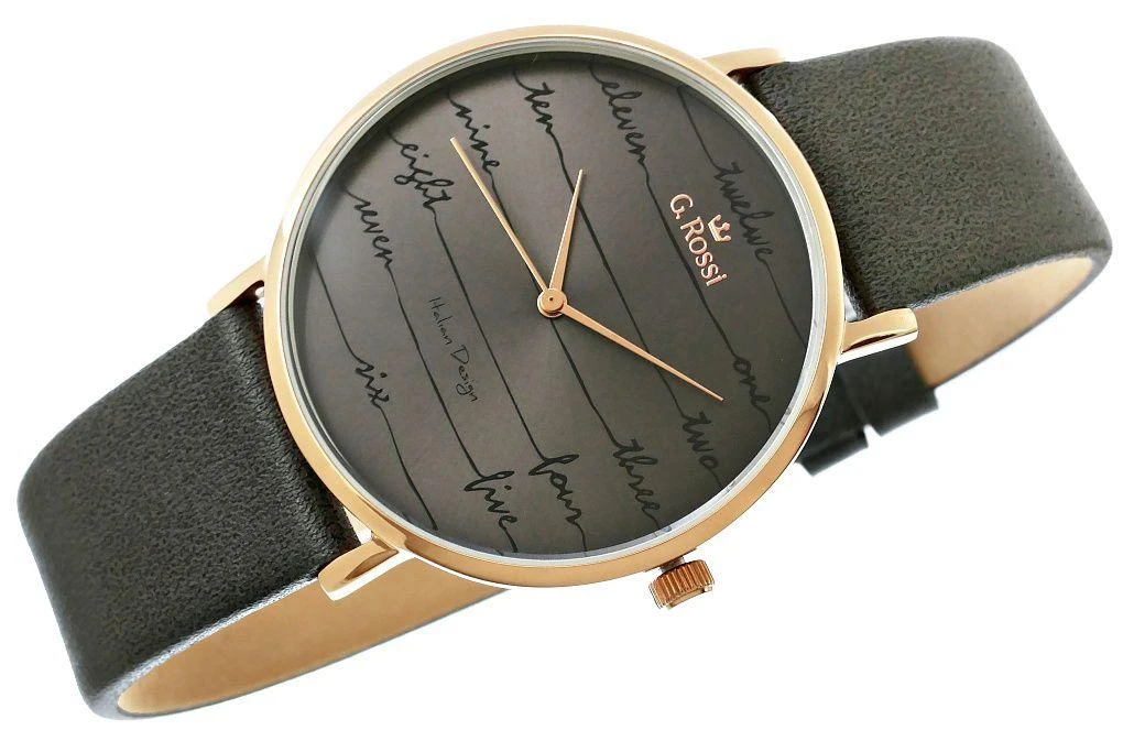Laikrodis moterims G. ROSSI - 12600A-1B3 (zg844b) + dėžutė