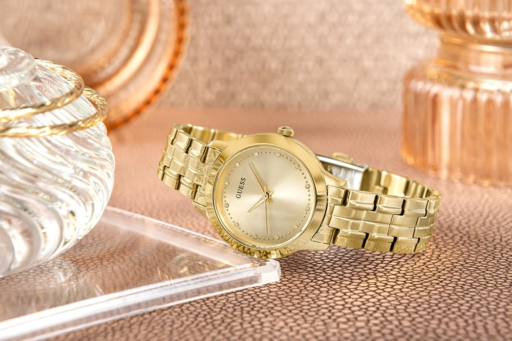 Moteriškas laikrodis „Guess Chelsea W0989L2“ + dėžutė