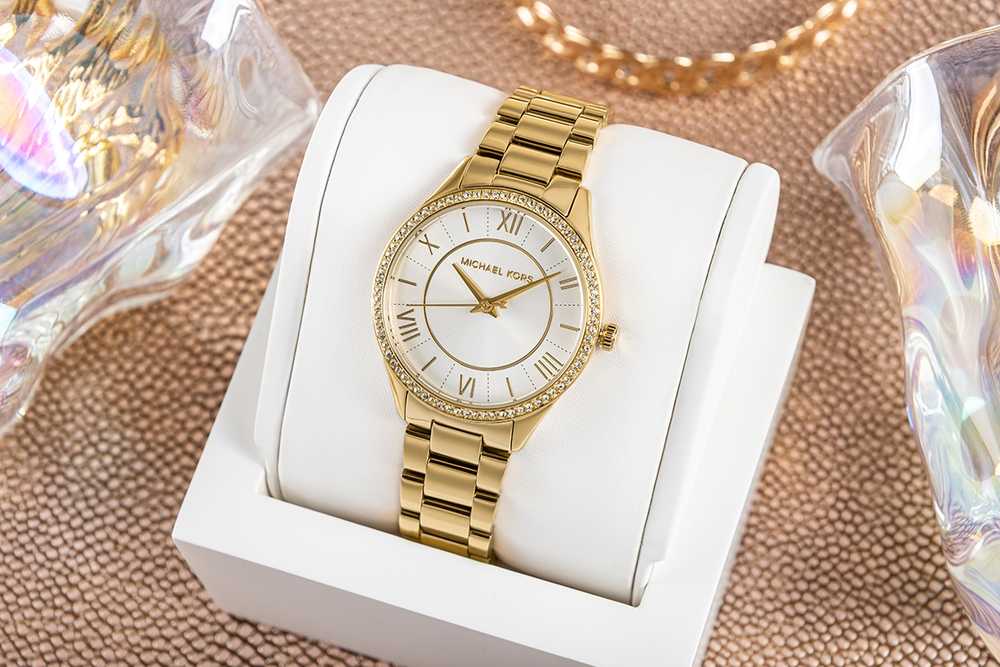 Moteriškas laikrodis Michael Kors Lauryn + jewelry MK4849SET + BOX