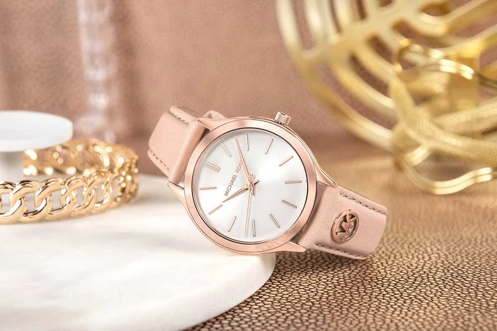 Moteriškas laikrodis MICHAEL KORS Slim Runway MK7545 + DĖŽUTĖ