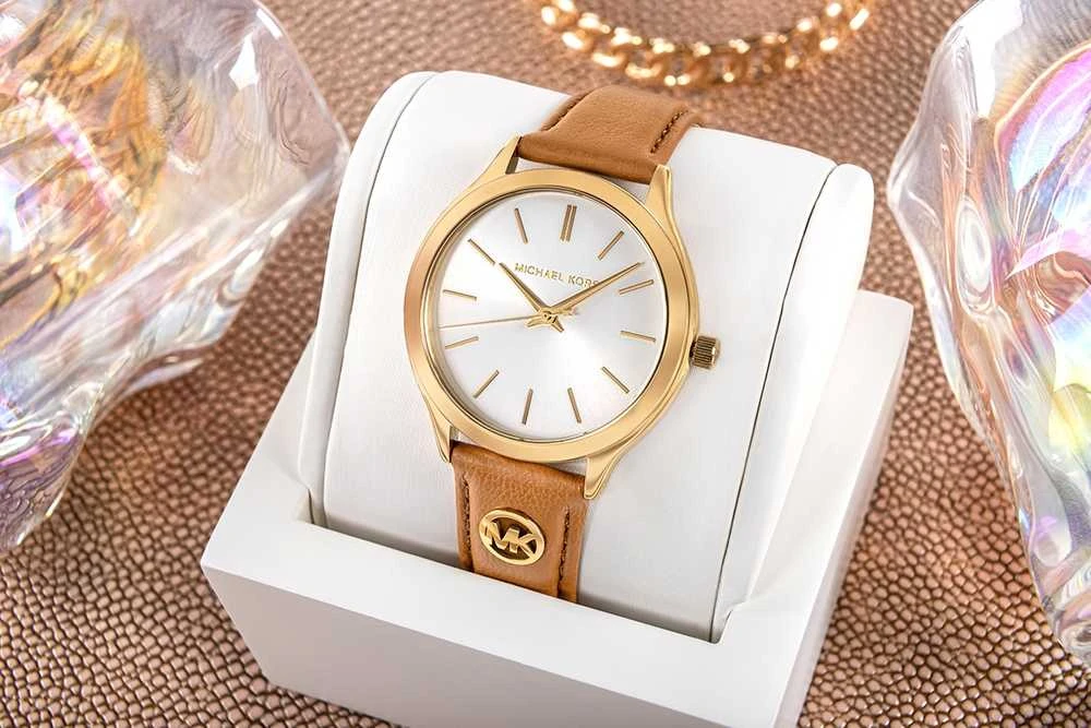Moteriškas laikrodis MICHAEL KORS Slim Runway MK7543 + DĖŽUTĖ