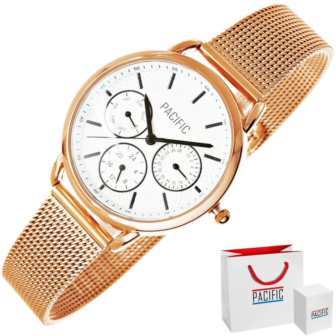 Pacific Chronograph Moteriškas Laikrodis X6180-4
