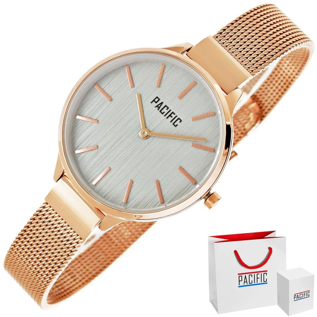 MOTERIŠKAS LAIKRODIS PACIFIC X6094 - rosegold (zy690c)