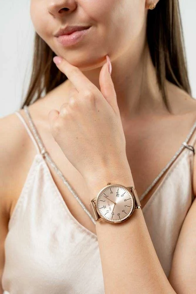 PAUL LORENS WOMEN'S WATCH - PL11503B-4D2 (zg510e) + BOX