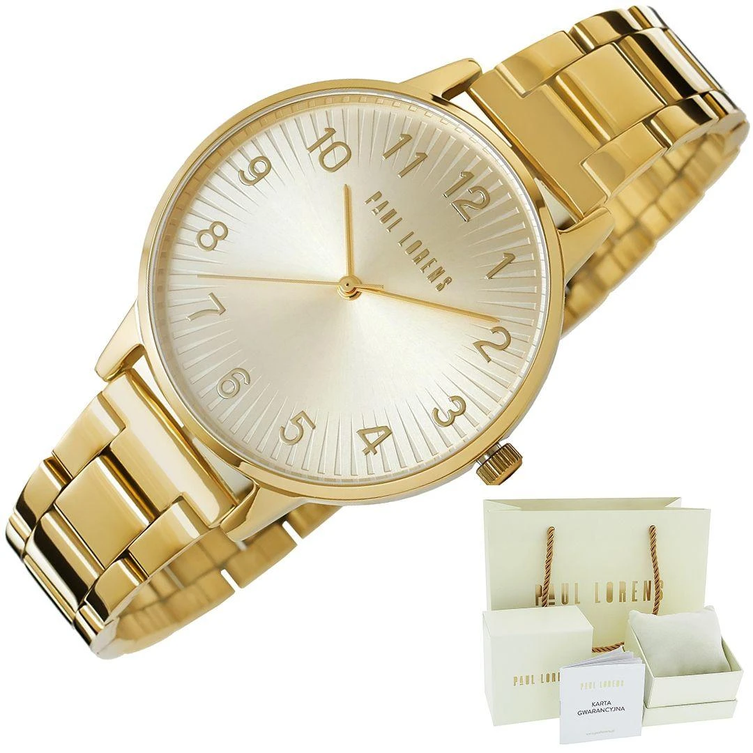 Laikrodis PAUL LORENS WOMEN S WATCH - 11715B3-4D1 (zg503c) + BOX