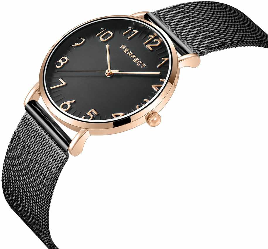 Laikrodis PERFECT F342-08 WOMEN S WATCH (zp514e) + BOX