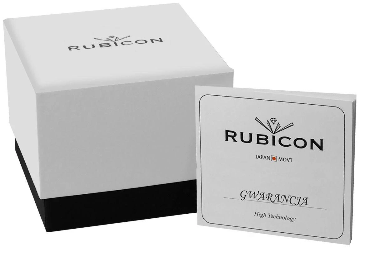 MOTERIŠKAS LAIKRODIS RUBICON RNBE51 - SZAFIROWE SZKŁO (zr617d)