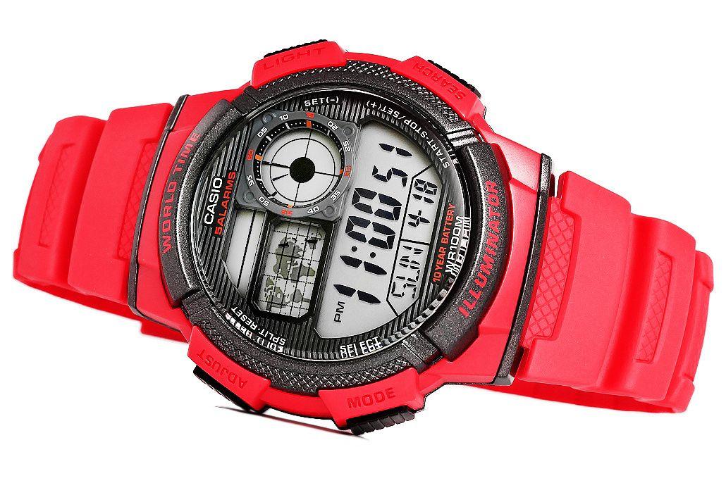 VYRIŠKAS LAIKRODIS CASIO AE-1000W 4AV (zd073c) - WORLD TIME