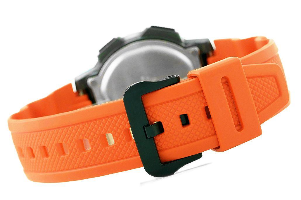 Laikrodis Casio Collection Vintage CASIO SPORT DIVER - WORLD TIME ILLUMINATOR 5 ALARMS, 10 YEARS BATTERY - REDCASIO SPORT DIVER - WORLD TIME ILLUMINATOR 5 ALARMS, 10 YEARS BATTERY - Oranžinis AE-1000W-4BVDF