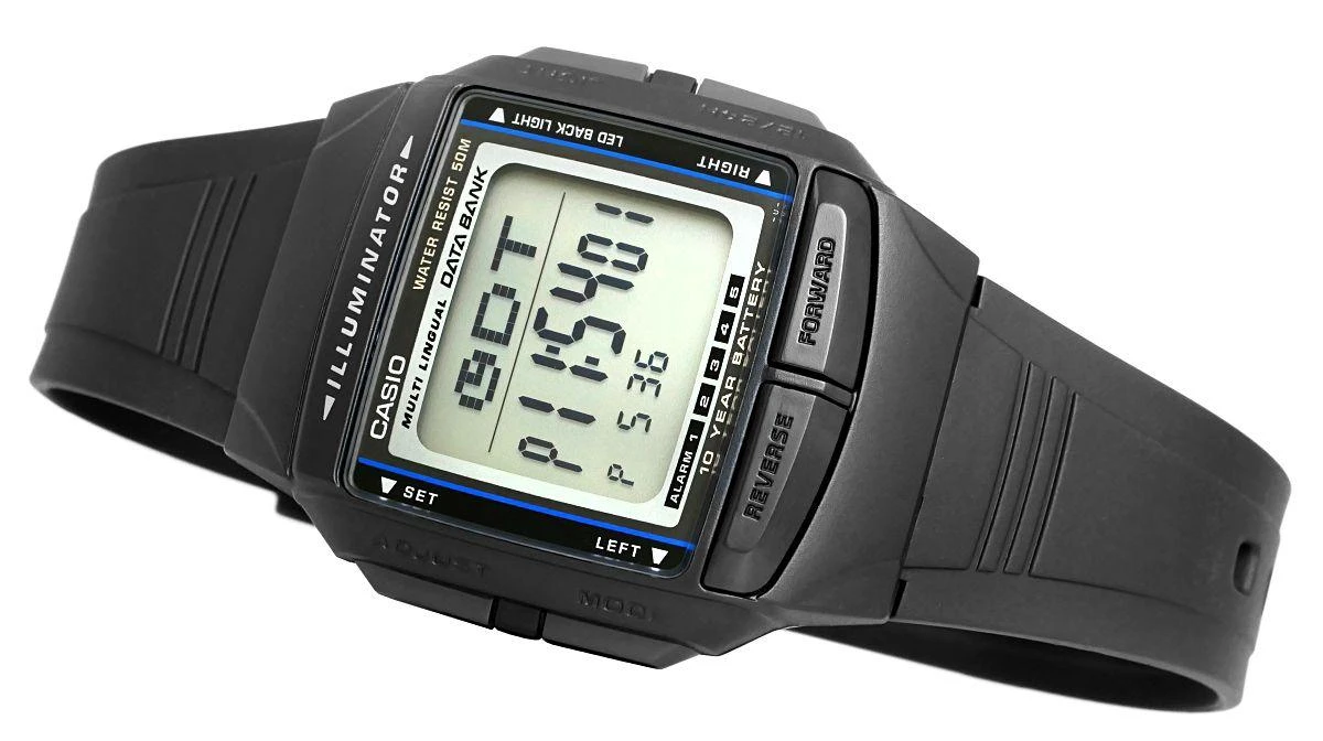 CASIO VINTAGE VYRIŠKAS LAIKRODIS DB-36-1AVCR (zd149a) + DĖŽĖ