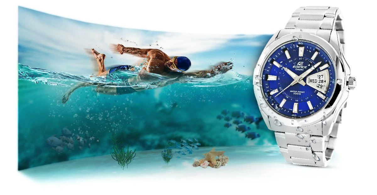 Laikrodis Casio EF-129D-2AVEF