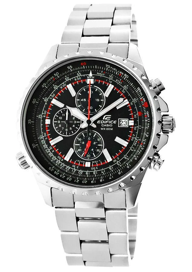 Laikrodis Casio EF-527D-1AVEF - Sukurtas aviatoriams