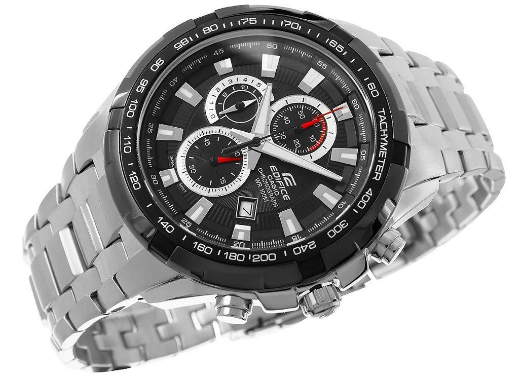 Vyriškas laikrodis CASIO EDIFICE EFR-539D-1A – 10ATM (zd114a) + DĖŽĖ