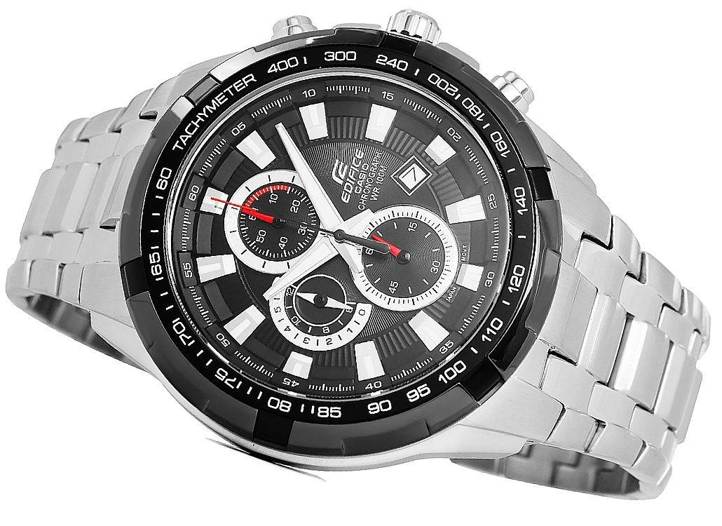 Vyriškas laikrodis CASIO EDIFICE EFR-539D-1A – 10ATM (zd114a) + DĖŽĖ