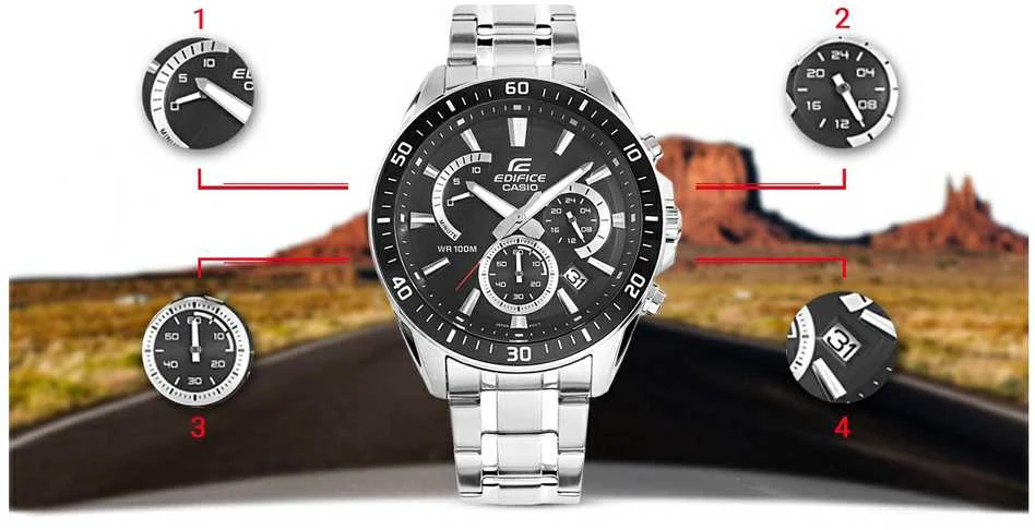 Laikrodis Casio Edifice EFR-552D-1AVUEF