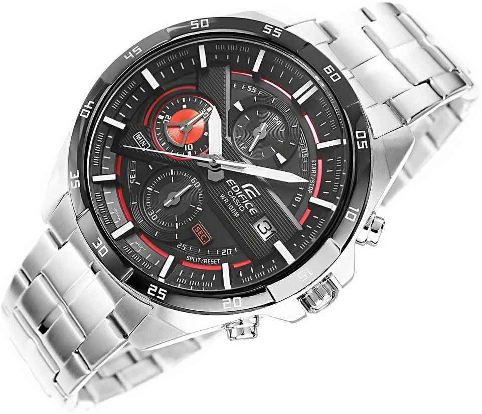 Casio EFR-556DB-1AVUEF rankinis laikrodis Kištukinis Juoda
