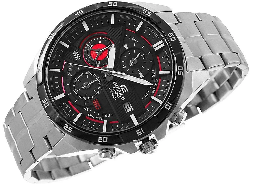 Casio EFR-556DB-1AVUEF rankinis laikrodis Kištukinis Juoda
