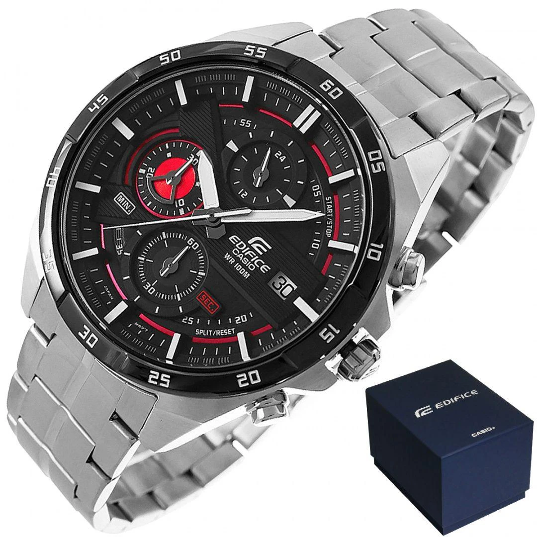 Casio EFR-556DB-1AVUEF rankinis laikrodis Kištukinis Juoda