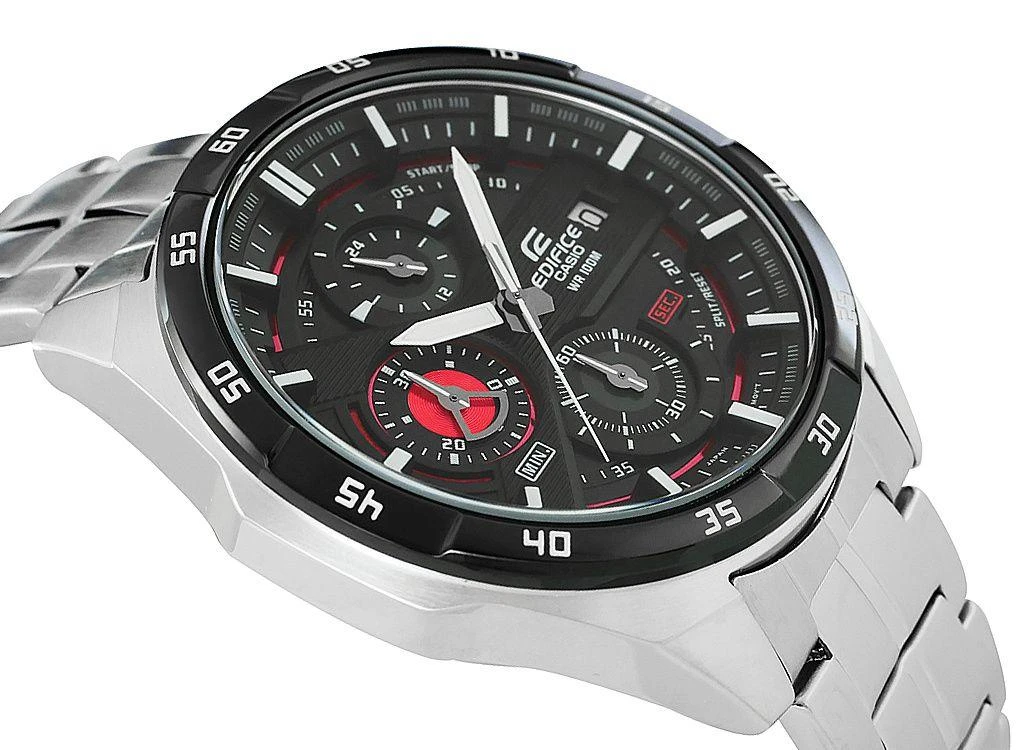 Casio EFR-556DB-1AVUEF rankinis laikrodis Kištukinis Juoda