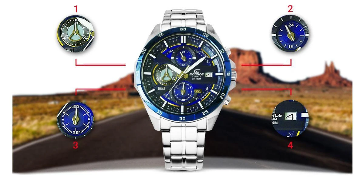 Laikrodis Casio Edifice EFR-556DB-2AVUEF