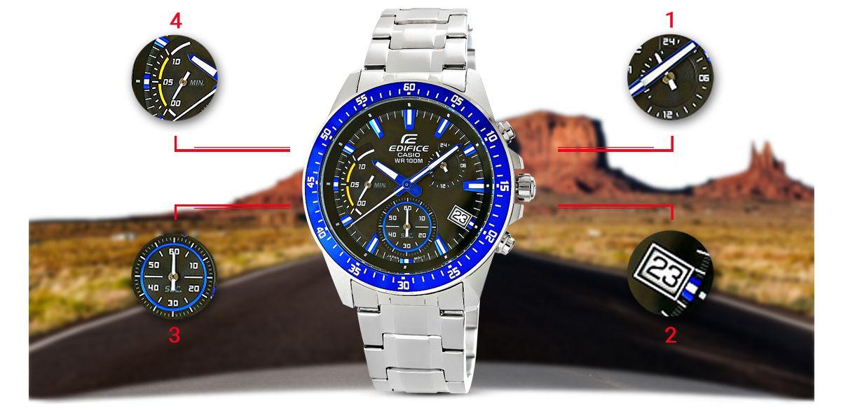 Laikrodis Casio Edifice EFV-540D-1A2VUEF