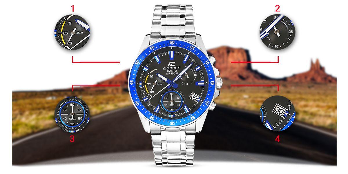 Laikrodis Casio Edifice EFV-540D-1A2VUEF