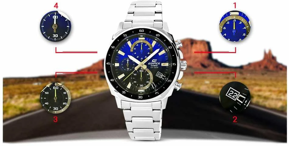 Laikrodis Casio Edifice EFV-600D-2AVUEF