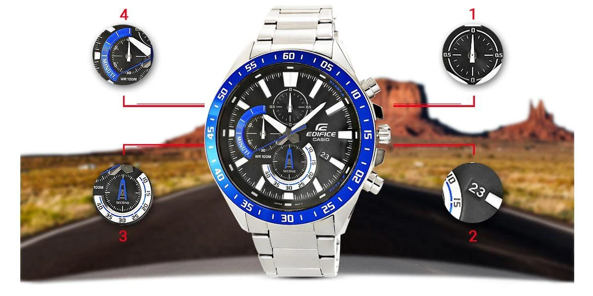 Laikrodis Casio Edifice EFV-620D-1A2VUEF