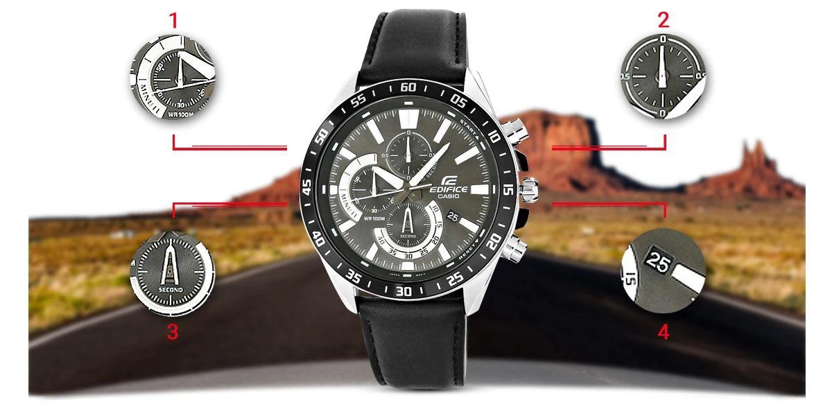 Laikrodis Casio Edifice EFV-620L-1AVUEF