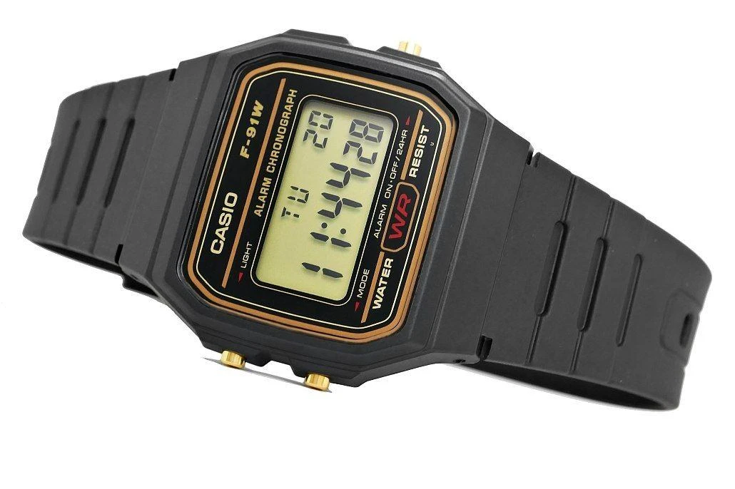 Vyriškas laikrodis CASIO F-91WG-9QDF
