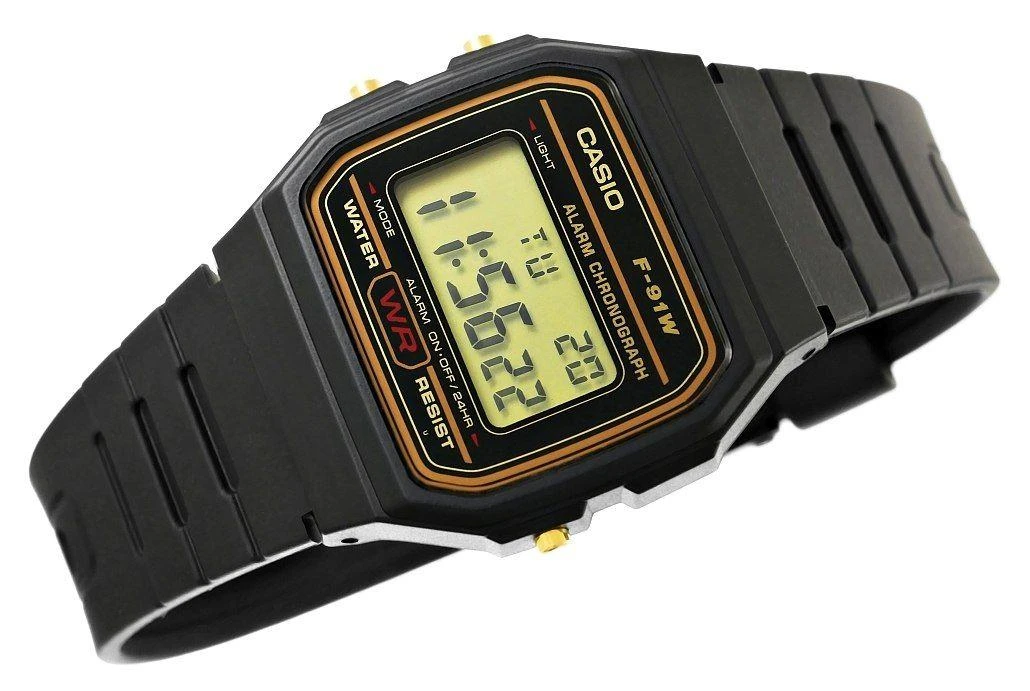 Vyriškas laikrodis CASIO F-91WG-9QDF
