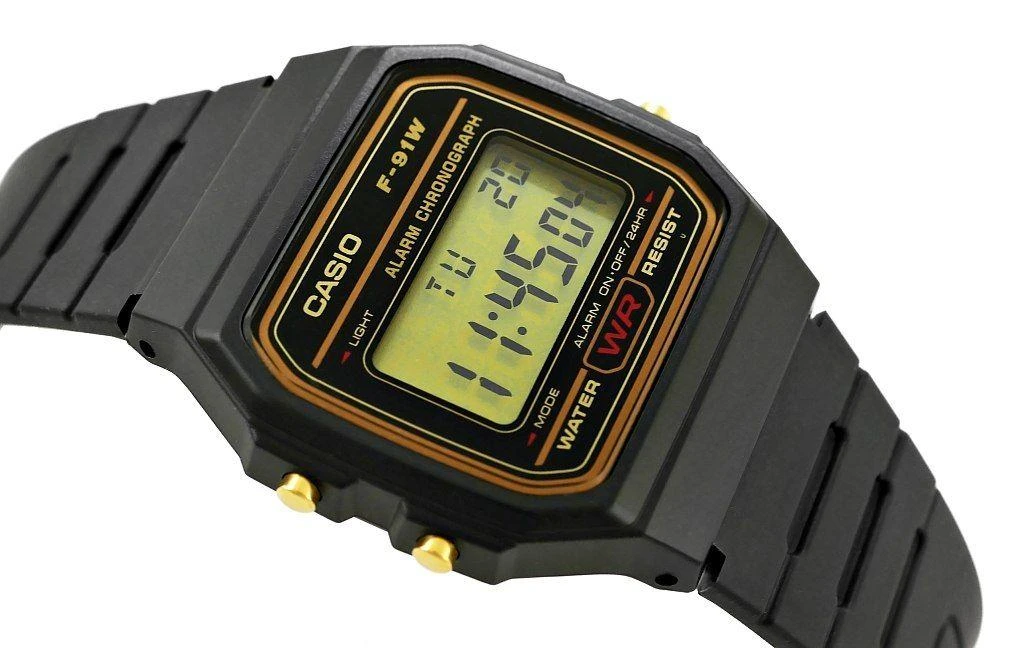 Vyriškas laikrodis CASIO F-91WG-9QDF
