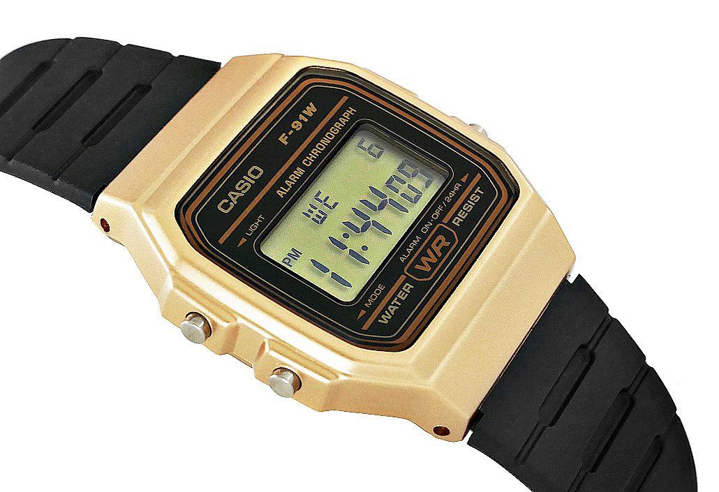 Casio Vyriškas laikrodis F-91WM-9ADF