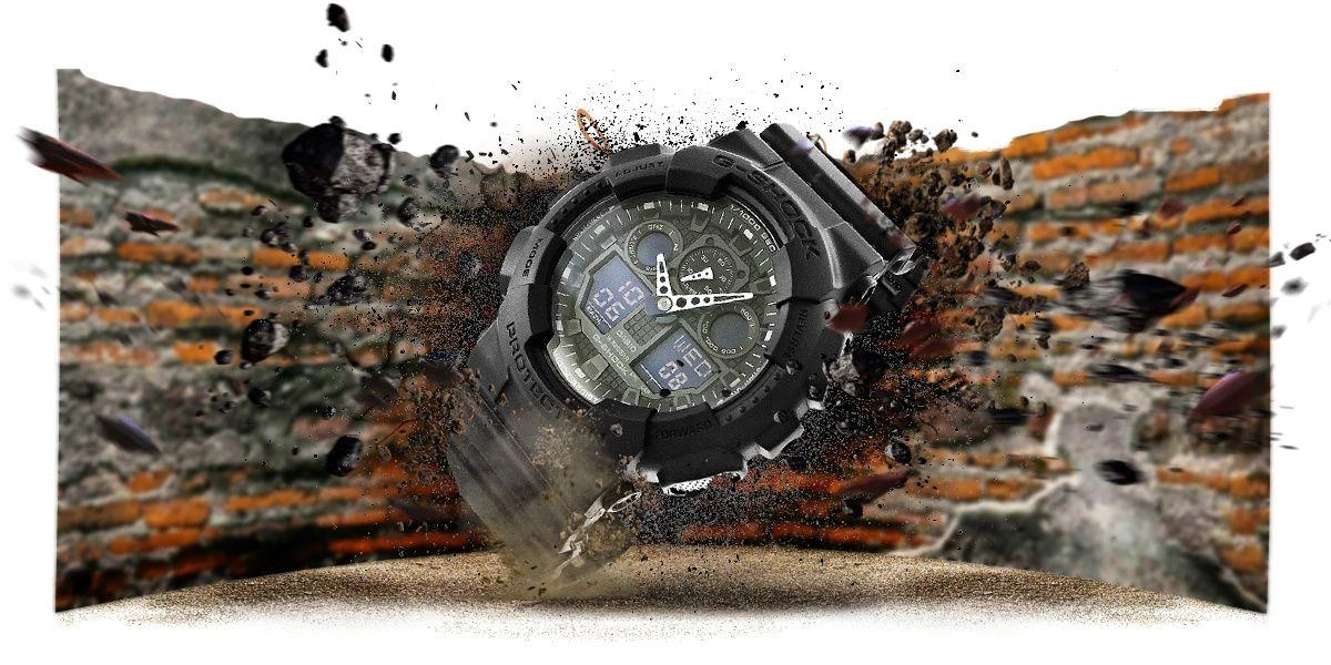 Laikrodis Casio G-Shock GA-100-1A1ER