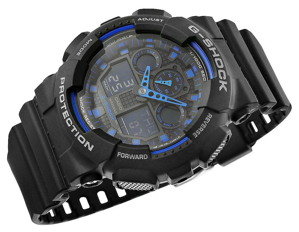 VYRIŠKAS LAIKRODIS CASIO G-SHOCK GA-100-1A2ER (zd135b)